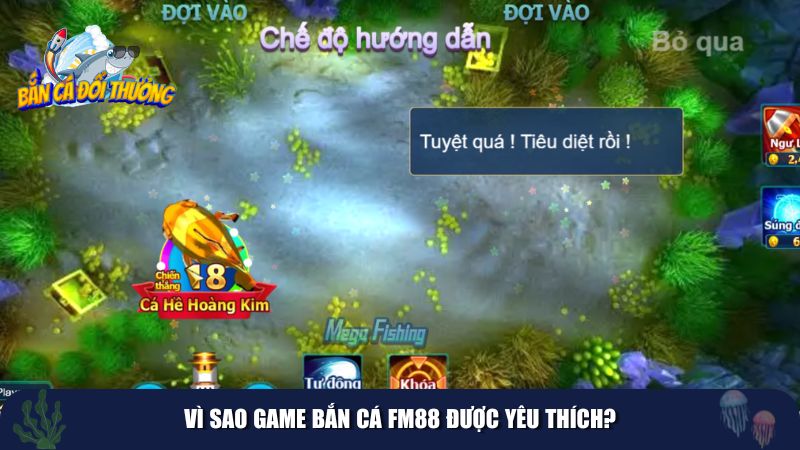 Game bắn cá FM88 được nhiều game thủ yêu thích